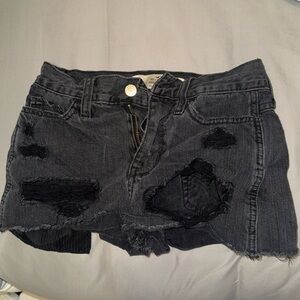 Hollister jean shorts! (short- short high rise) (00)